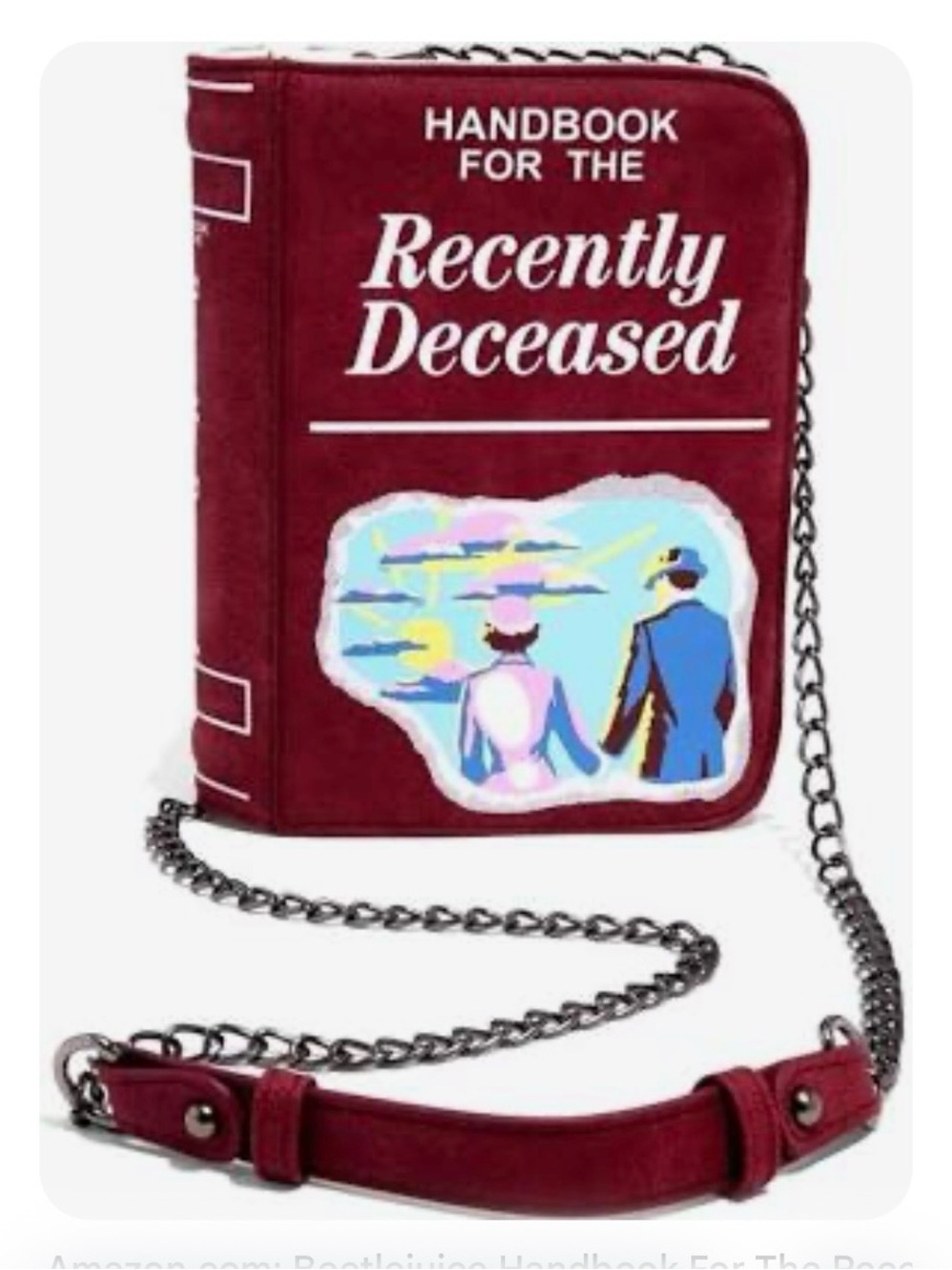 BEETLEJUICE Hot Topic Recently Deceased Crossbody Purse
